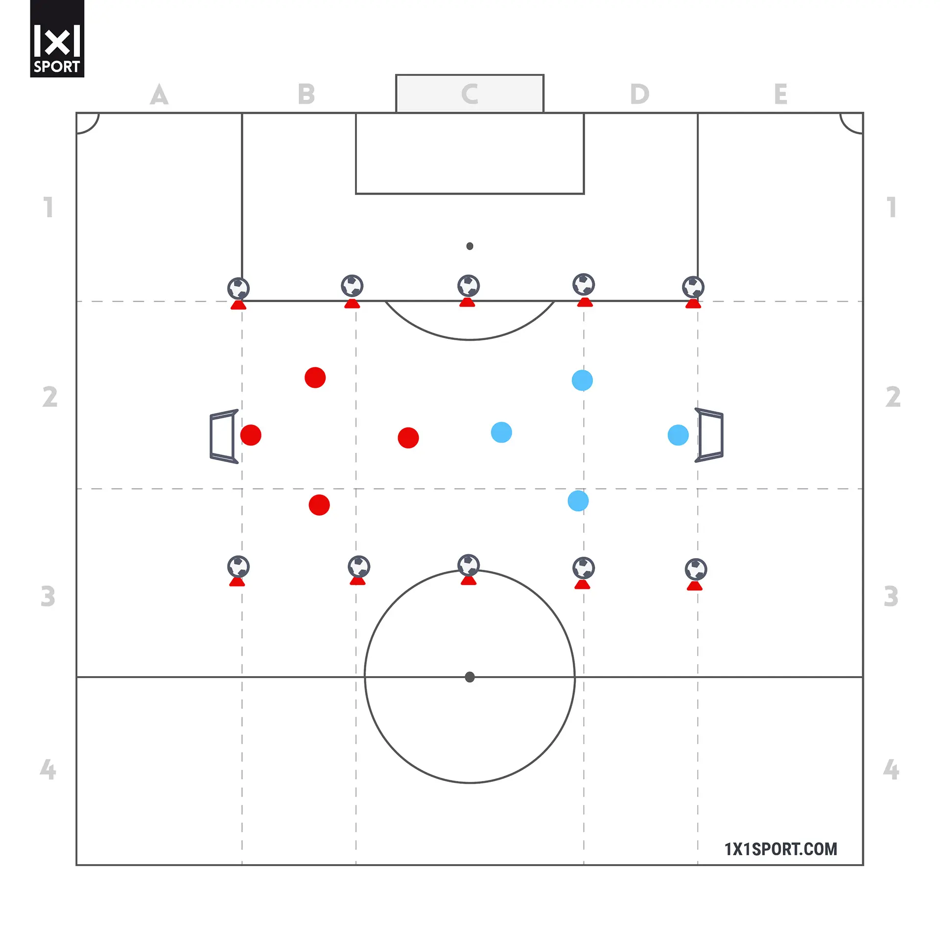 Aufbau Spielform Ich bin kurz weg
