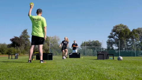 So trainieren üblicherweise Coaches die Vororientierung ihrer Spieler