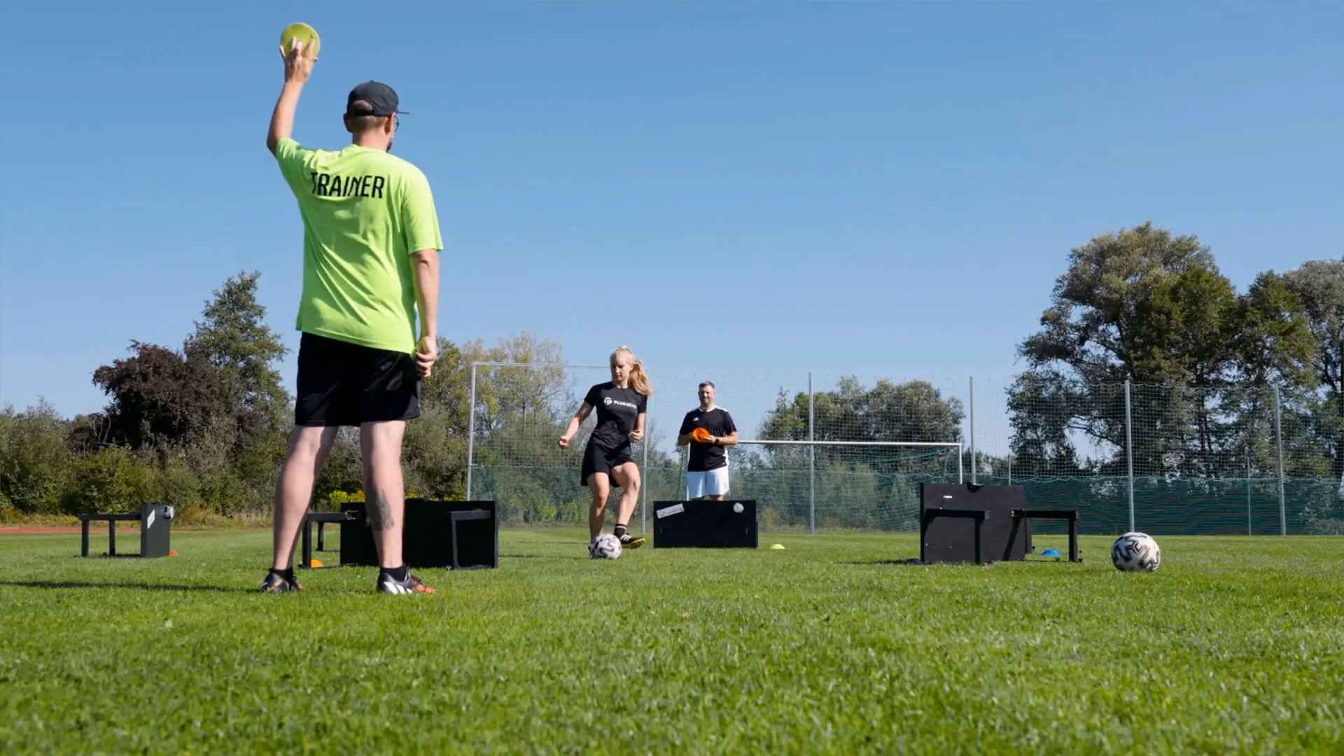 So trainieren üblicherweise Coaches die Vororientierung ihrer Spieler