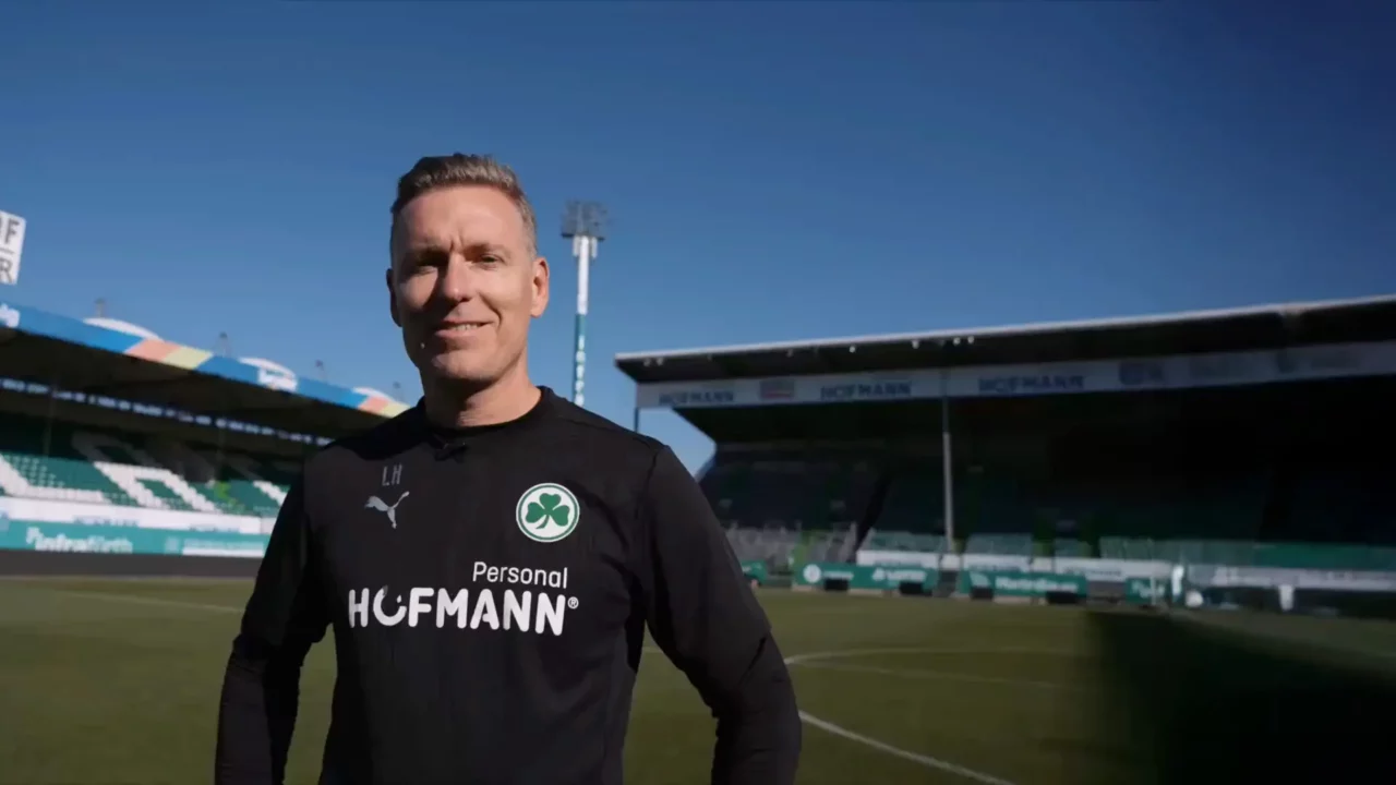 Fußballcoach Leonhard Haas
