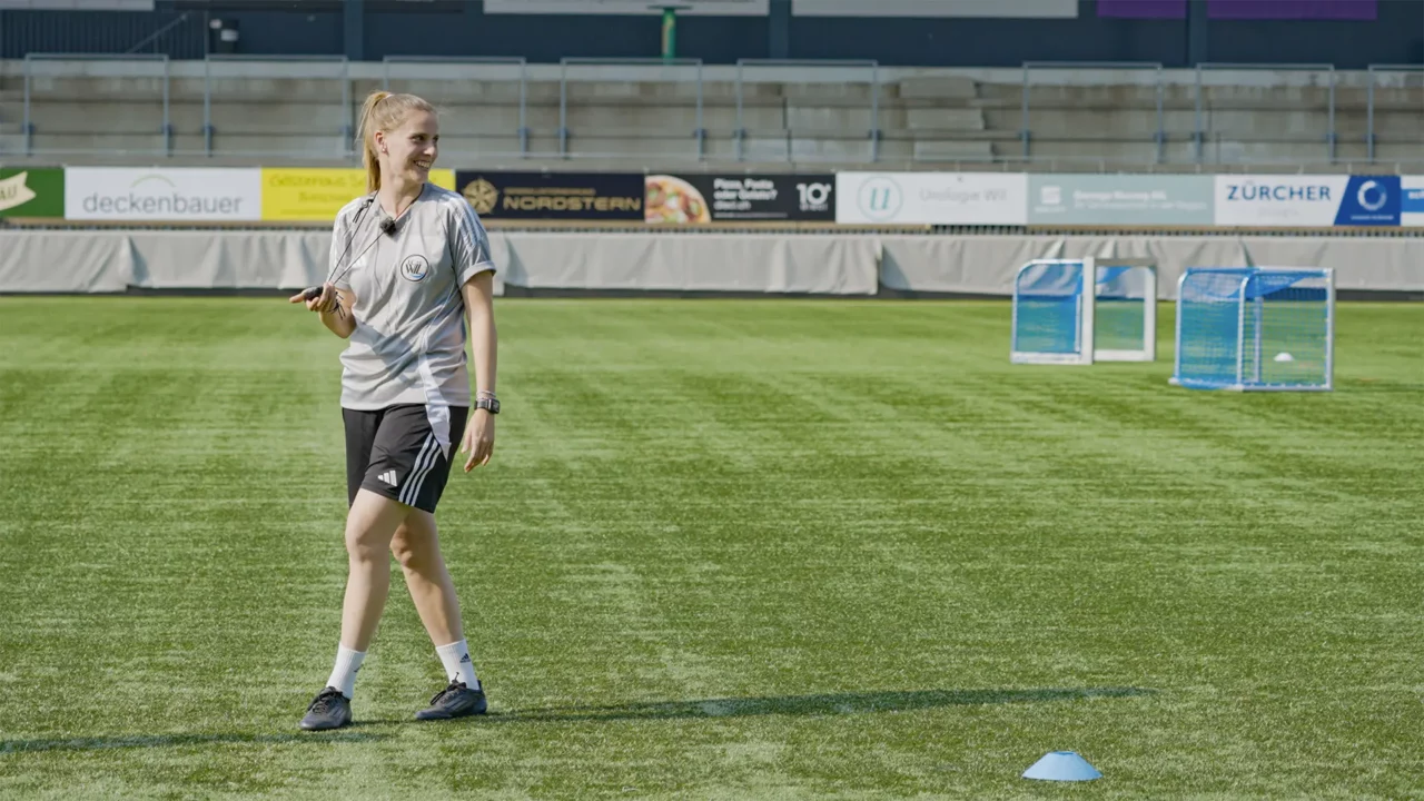 Trainerin Melanie Fink