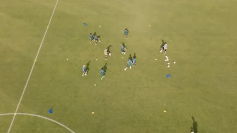 Spielfortsetzung unter Druck: 4vs4 + 1 im Zonenfeld