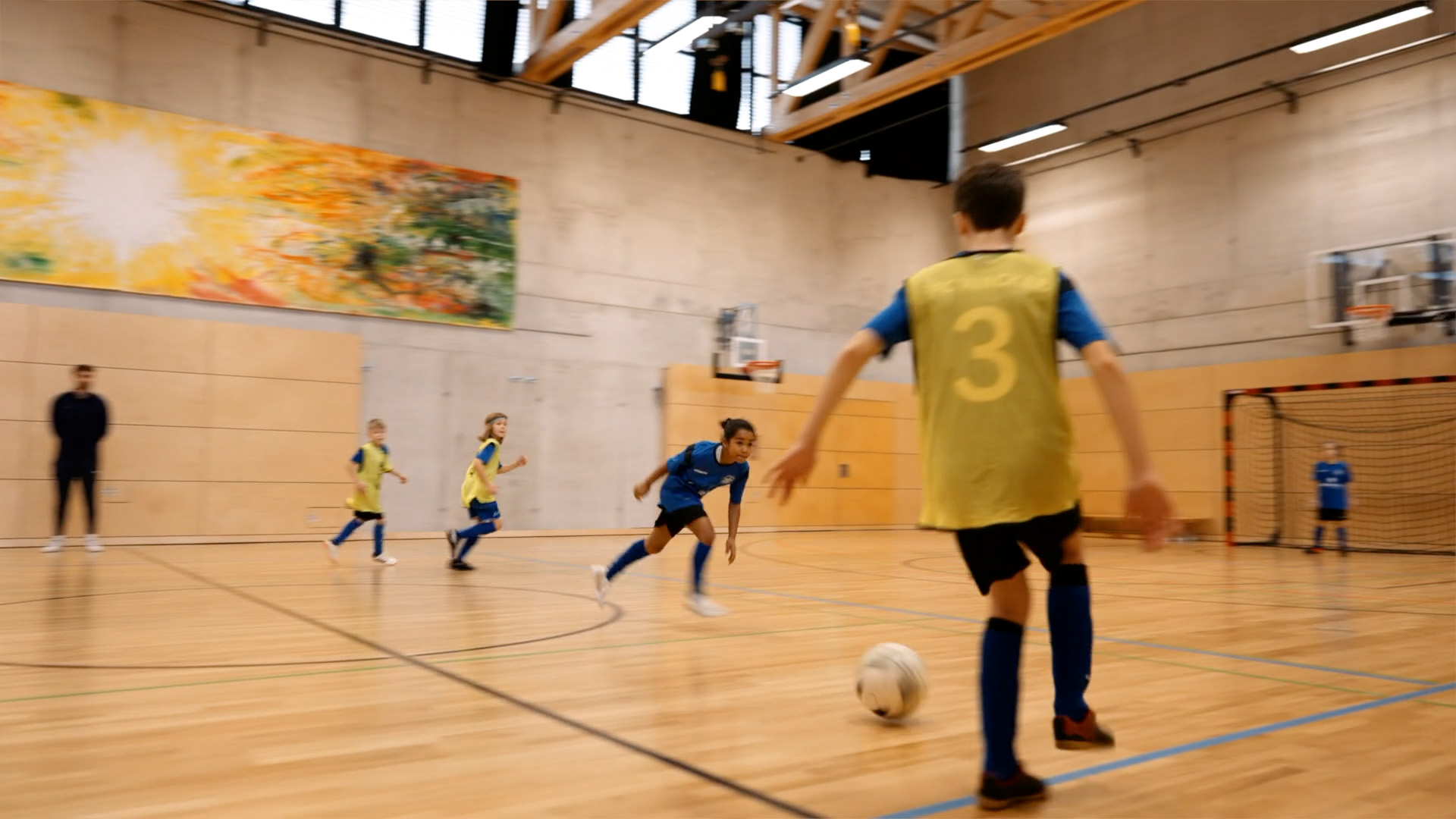 Verteidiger im Anmarsch