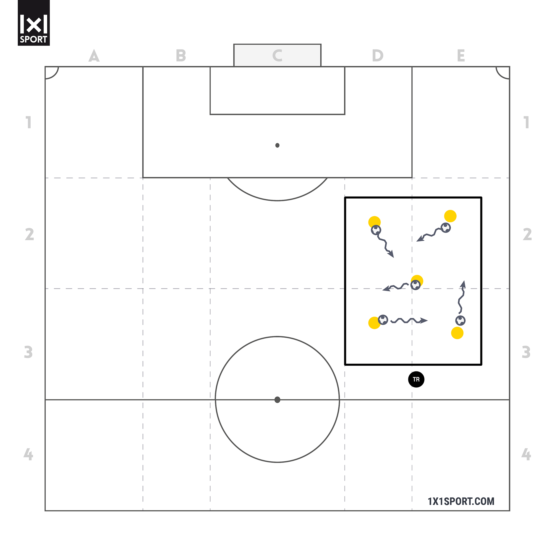 Übungsaufbau – Ampel grün, Ampel rot