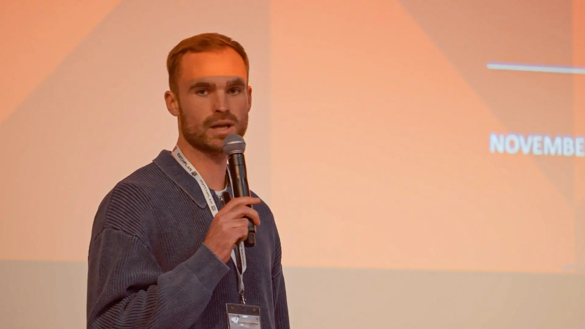 Jan Kirchhoff bei der Matchplan Konferenz 2025