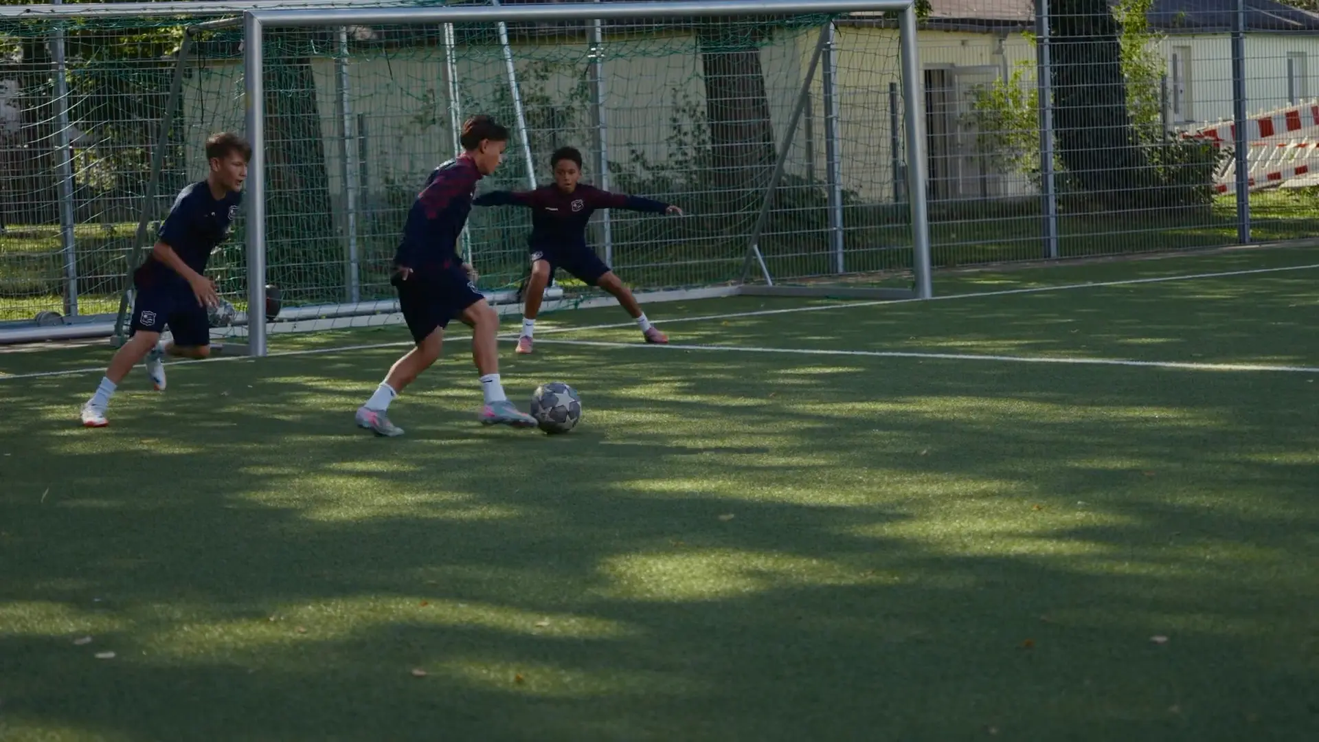 1vs1 mit Hinterlaufen - Torschuss