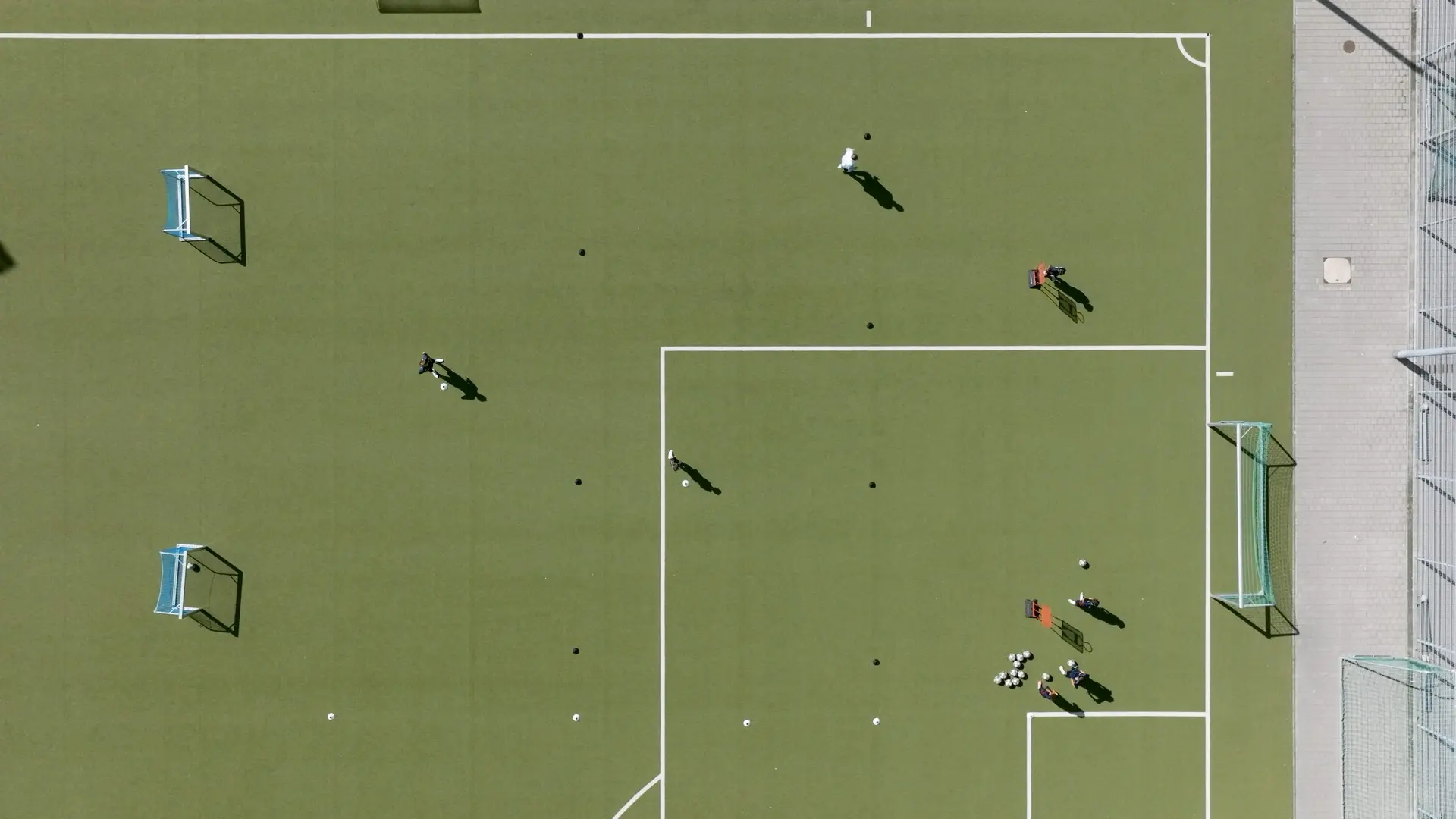 1vs1 Übungsformen - 1vs1 im Aufbau Linienübergreifend