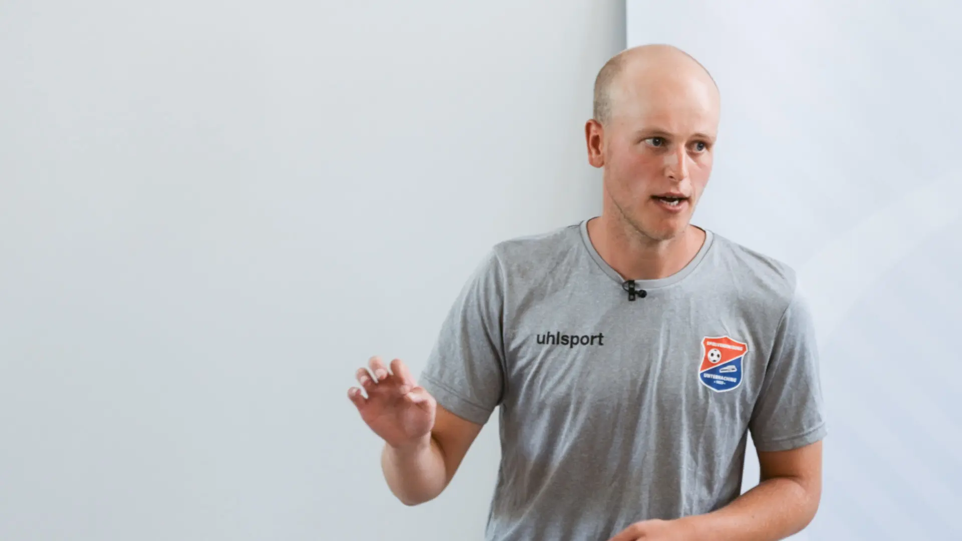 Jan zur Nieden von der SpVgg Unterhaching Jan zur Nieden von der SpVgg Unterhaching