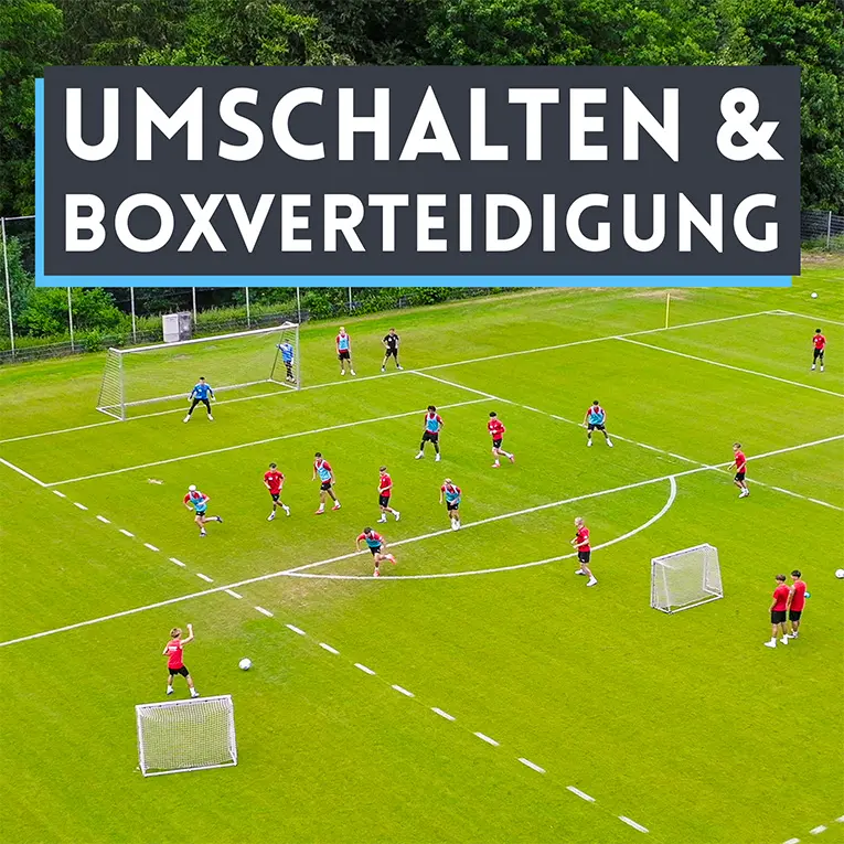 1x1SPORT Online-Kurs "Umschalten & Boxverteidigung" 1x1SPORT Online-Kurs "Umschalten & Boxverteidigung"