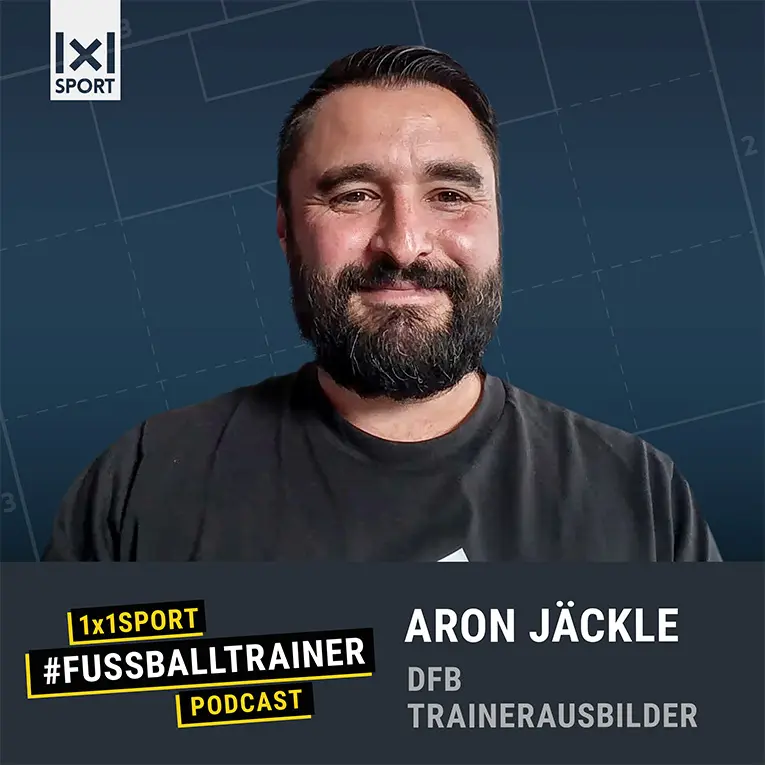 1x1SPORT #FUSSBALLTRAINER Podcast mit Aron Jäckle