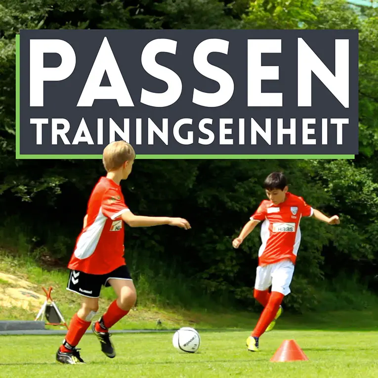 Passen Trainingseinheit